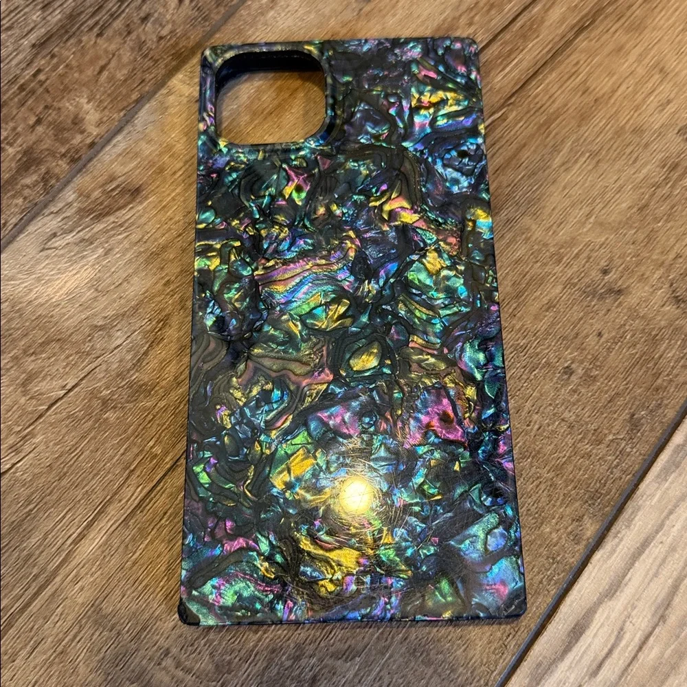 FLAUNT SQUARE® Abalone Shell iPhone Case